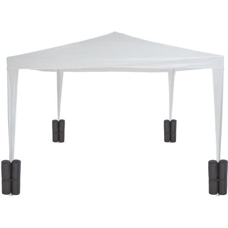 TECTAKE 4 Sacs De Lestage Pour Barnum Tonnelle De Jardin Ou Tente De Répcetion En Polyester Noir - Noir 4 TECTAKE 4 Sacs De Lestage Pour Barnum Tonnelle De Jardin Ou Tente De Répcetion En Polyester Noir - Noir - Image 2