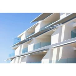 ICI STORE STORE BANNE COFFRE INTEGRAL MOTORISE RAL BLANC 3,93 X 3,5 DICKSON® TAUPE - TAUPE -Tente de réception Soldes 7539726 4