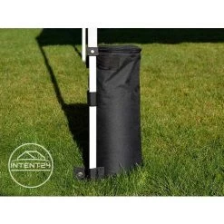 INTENT24.FR INTENT24 Housses Sacs De Lestage OXFORD 100 Kg NOIR / Pavillon Tente Pliante Tonnelle Tente De Réception Barnum Jardin - Noir -Tente de réception Soldes 7745141 3