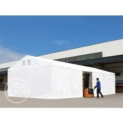 INTENT24.FR INTENT24 Hangar Tente De Stockage 5 X 10 M D'élevage De 2,60m De Hauteur Vert Fonce épaisses D'env. 500g/m² PVC Imperméables - Vert 10 INTENT24.FR INTENT24 Hangar Tente De Stockage 5 X 10 M D'élevage De 2,60m De Hauteur Vert Fonce épaisses D'env. 500g/m² PVC Imperméables - Vert -Tente de réception Soldes 7990810 4