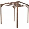 Habrita Pergola THONON En Bois Thermo Chauffé Sans Couverture 8,88 M² 2 Habrita Pergola THONON En Bois Thermo Chauffé Sans Couverture 8,88 M² -Tente de réception Soldes 8338850 1
