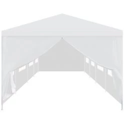 VidaXL Tonnelle De Jardin 3 X 12 M Blanc - Blanc -Tente de réception Soldes 8998161 2